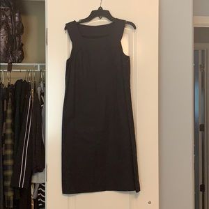 JCrew. Black Yoke Dress